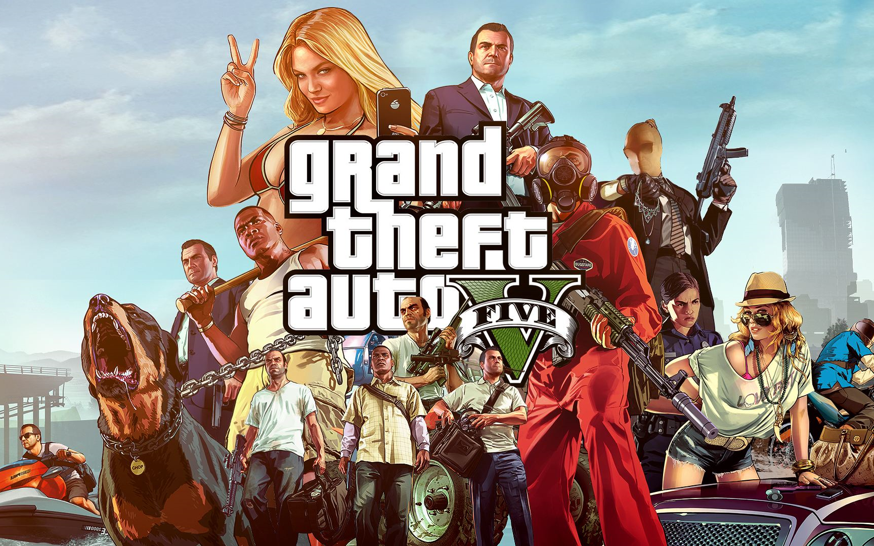 侠盗猎车手《gta5》-pc版限时免费领取