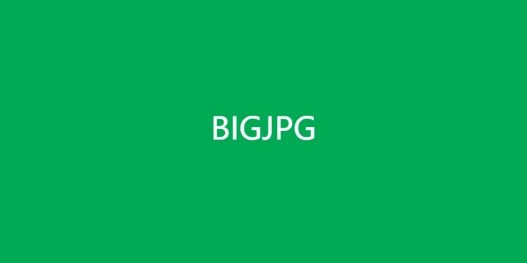 Bigjpg-人工智能图片放大