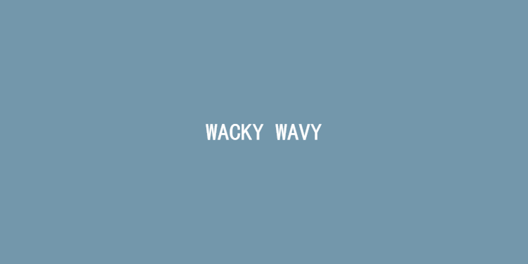 WACKYWAVY-可嵌入网页的卡通形象