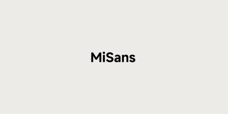 MiSans-小米免费商用字体